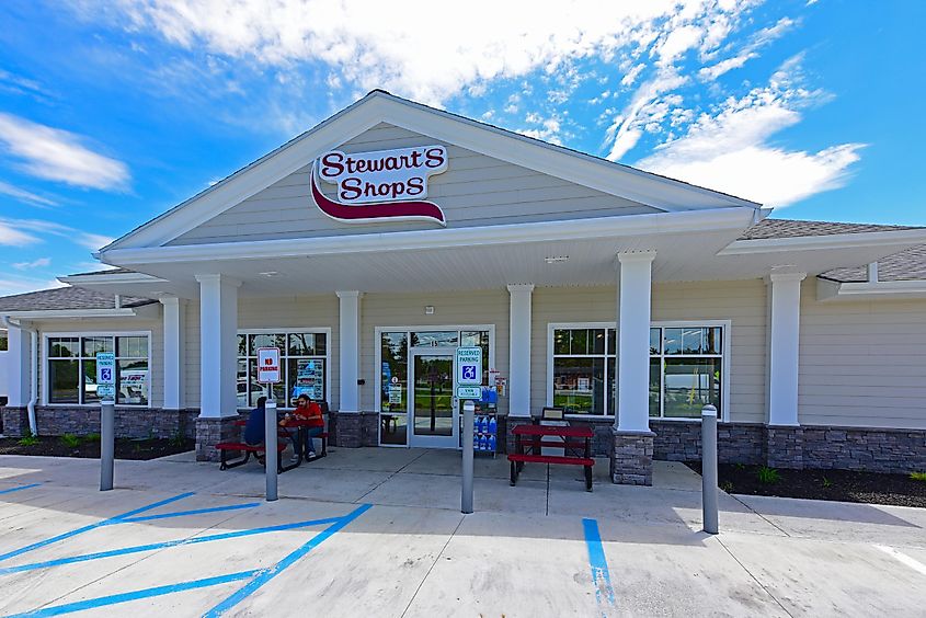 Stewart's Shops in Cobleskill, New York. Editorial credit: a katz / Shutterstock.com