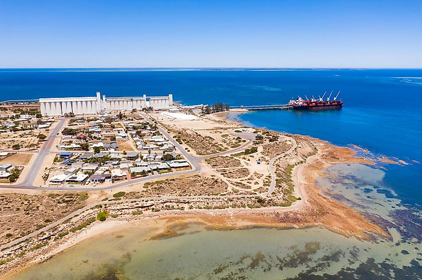 The town of Ceduna, Great Australian Bight