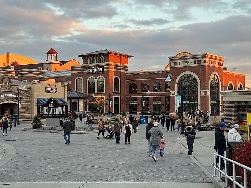 Hershey, Pennsylvania. Editorial Photo Credit: Nathan Yeagle via Shutterstock.