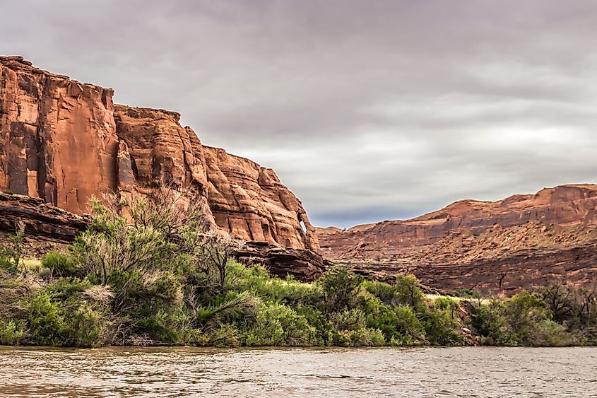 Cataract Canyon on the Colorado River near Moab, Utah