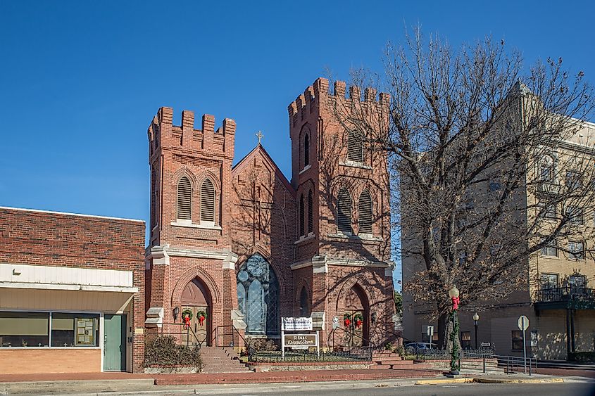 St. Paul's Episcopal Church in Gainesville, Texas.