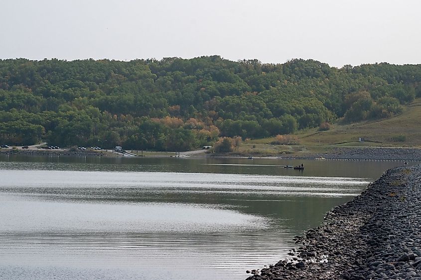 Shellmouth Reservoir on the Assiniboine River