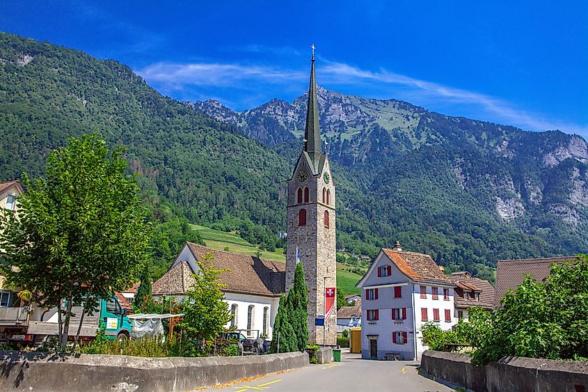 Walenstadt, Switzerland.