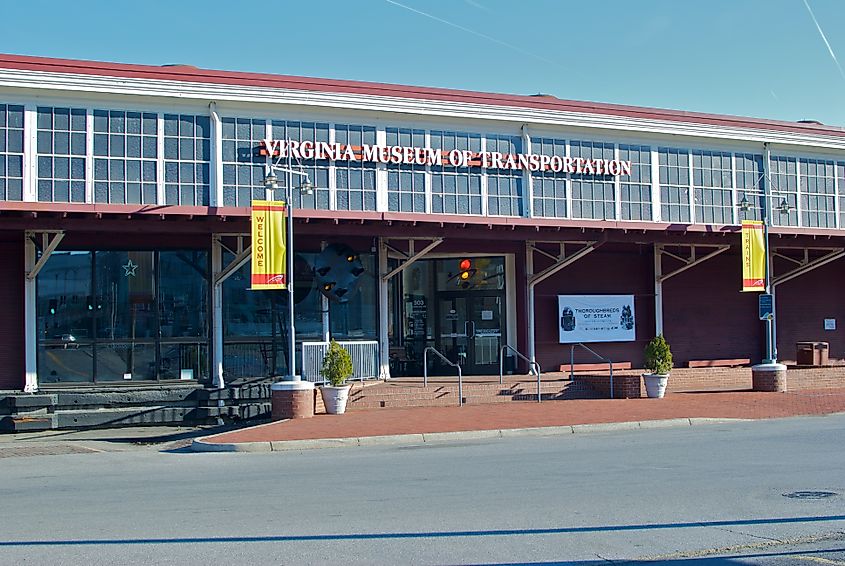 Virginia Museum of Transportation in Roanoke, Virginia.