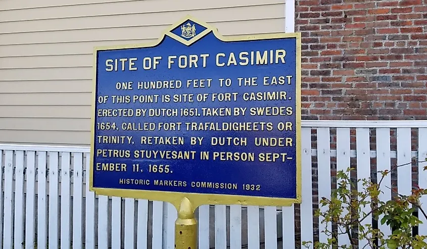 Fort Casimir Marker