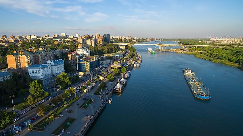 Rostov on don river