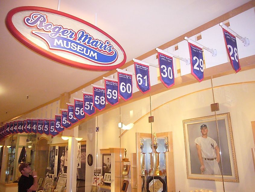 Roger Maris Museum in Fargo, North Dakota