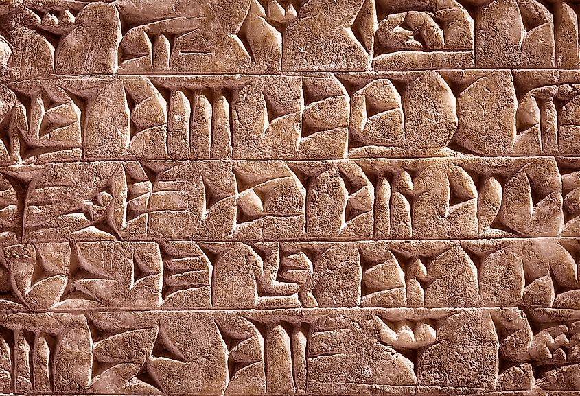 The Sumerians were the first to develop a counting system (almost 5000 years ago)