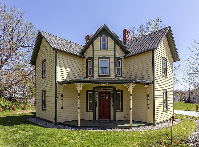 The Lee House, Tilghman Watermen's Museum, Tilghman Island, Maryland, USA. By Acroterion