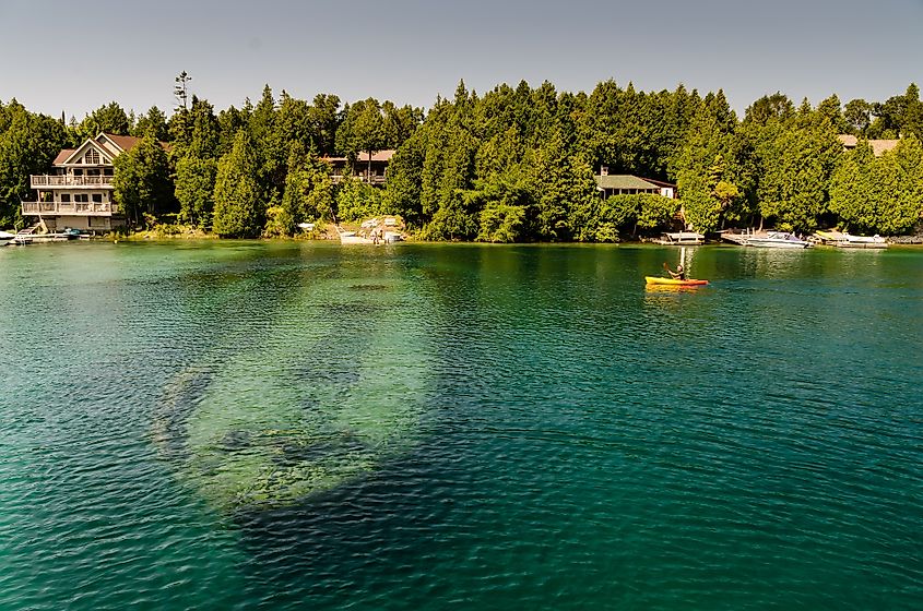 Tobermory, Ontario sunken ships