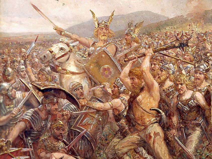 "The Varus Battle" by Otto Albert Koch