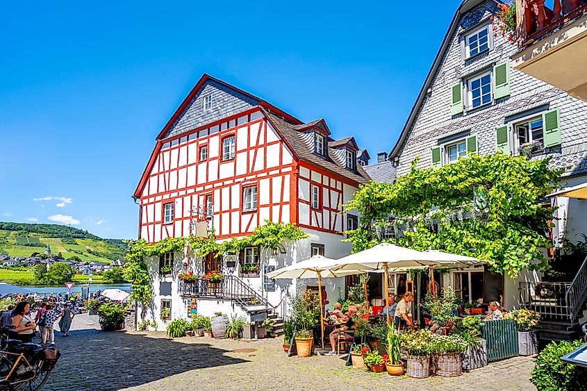 Old city of Beilstein, Germany.