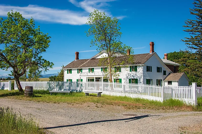 Grant-Kohrs Ranch National Historic Site in Montana.