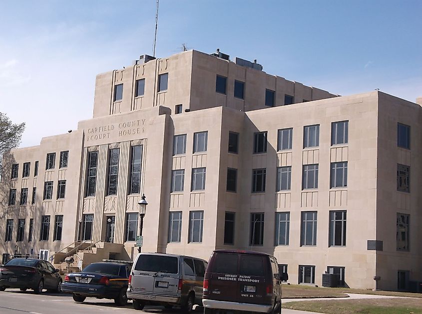 Garfield County Courthouse in Enid, Oklahoma