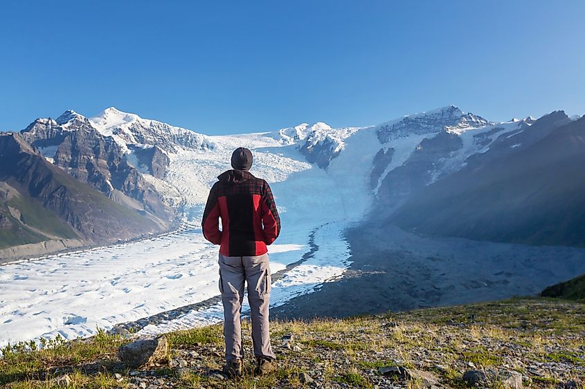 Wrangell-St. Elias National Park and Preserve, Alaska.