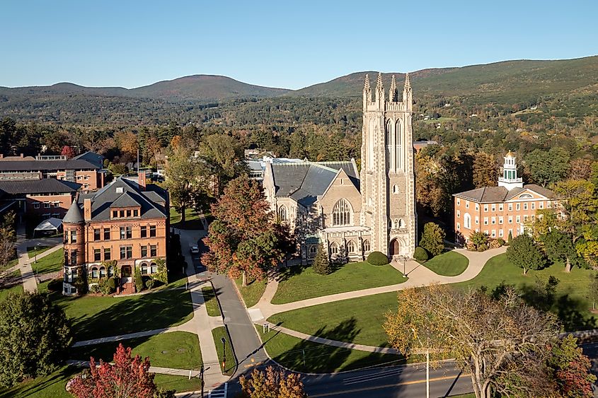 Thompson Memorial Chapel in Williamstown, Massachusetts