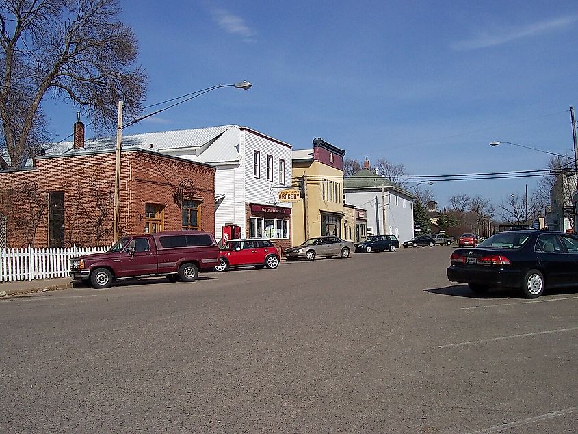 Pepin's business district, Wisconsin