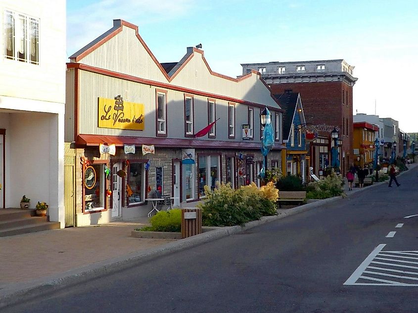Rue de la Reine, Gaspe, Quebec