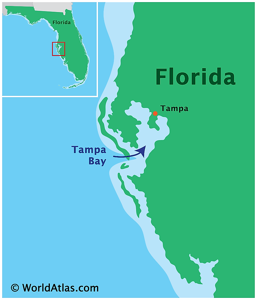 Tampa Bay map