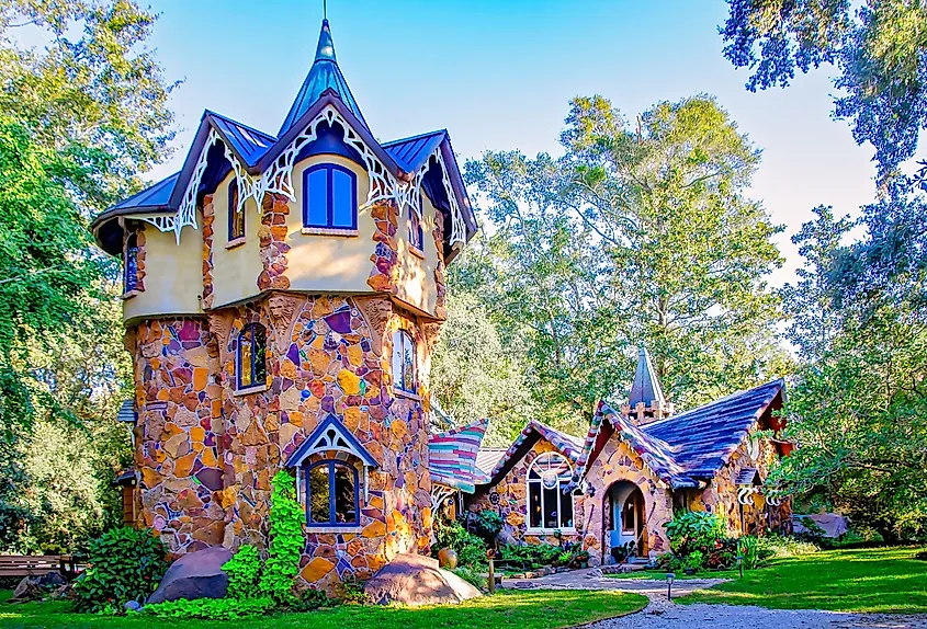 Mosher Castle is pictured in Fairhope, Alabama. 