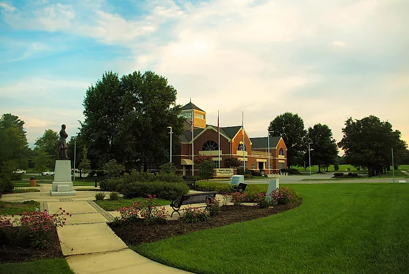 Farragut Town Hall and Folklife Museum in Farragut, Tennessee, 