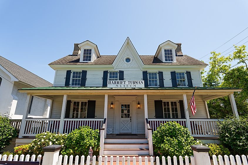 The Harriet Tubman Museum in Cape May, New Jersey.