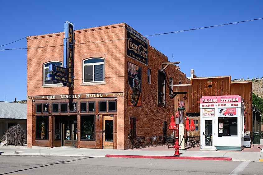 Lincoln Hotel in Helper, Utah.