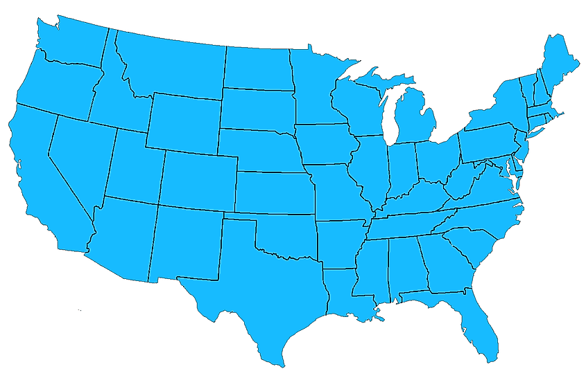 Lower 48 States Map What Are The Contiguous United States? - Worldatlas
