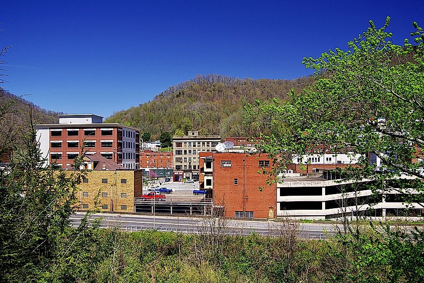 Downtown Logan, West Virginia.