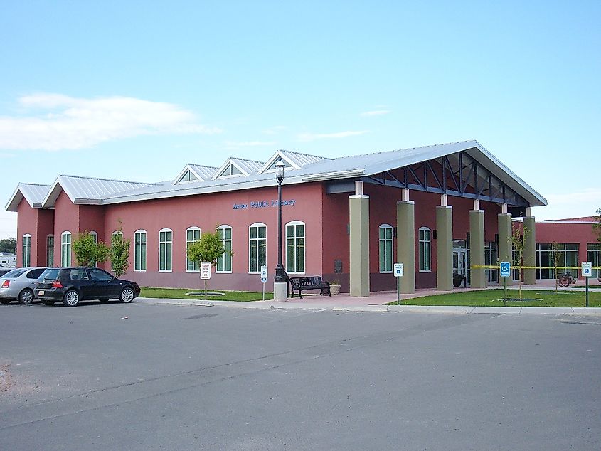 Aztec Public Library in New Mexico