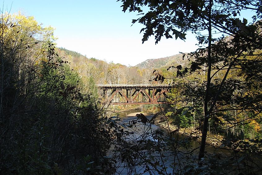 Photograph of the Wishon Dam in Fresno County, California.