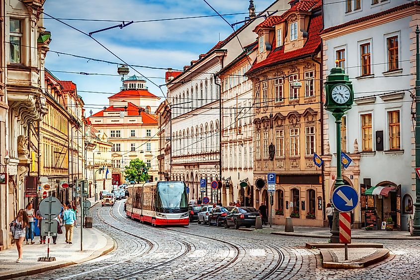 A street in Prague