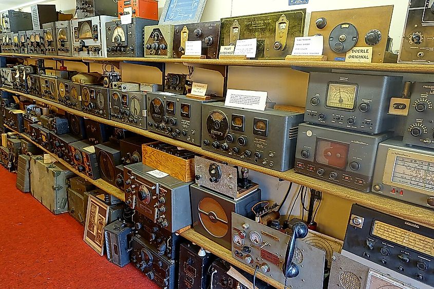 Wireless collection - New England Wireless & Steam Museum - East Greenwich, RI