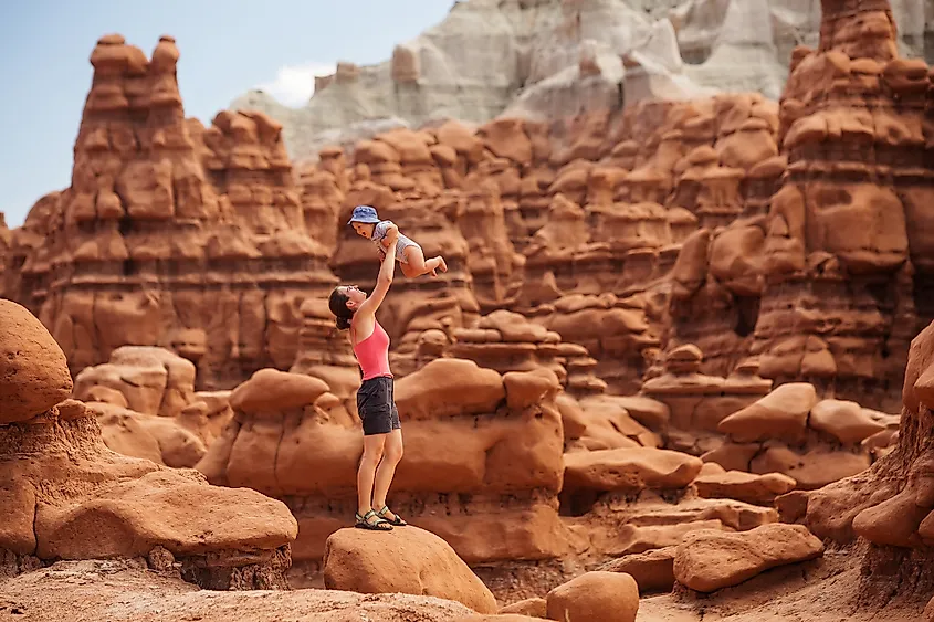 Goblin Valley State Park tourist