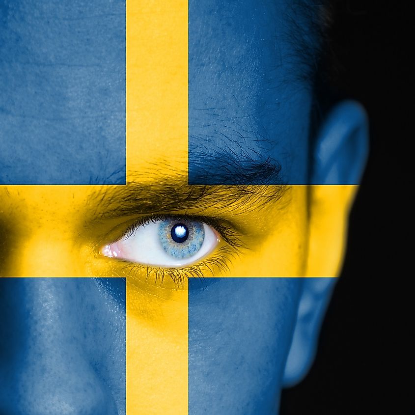 Swedish Man With Blue Eyes 