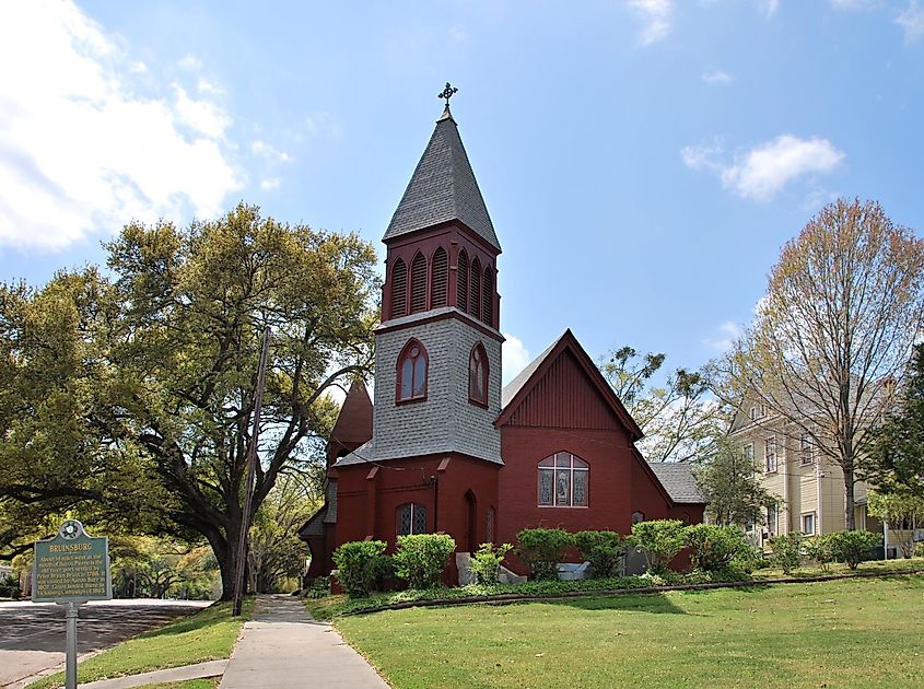 A historical site in Vicksburg, Mississippi.