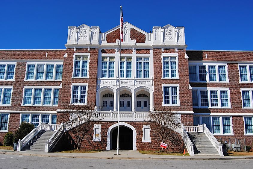 Academy of Richmond County. By Jud McCranie - Own work, CC BY-SA 4.0, https://commons.wikimedia.org/w/index.php?curid=61865992