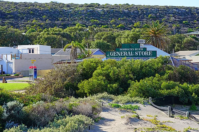 General Store in Horrocks Beach in the Mid West region of Western Australia.