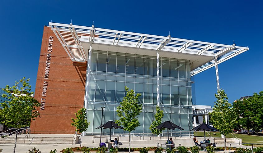 Wyatt Family Innovation Center at Clemson University in Clemson, South Carolina.