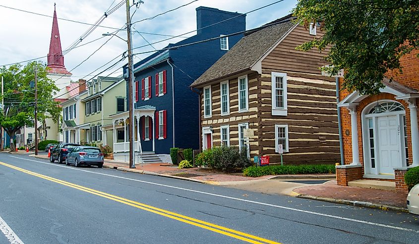 Old Winchester Street in Virginia