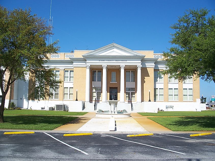Glades County Courthouse.