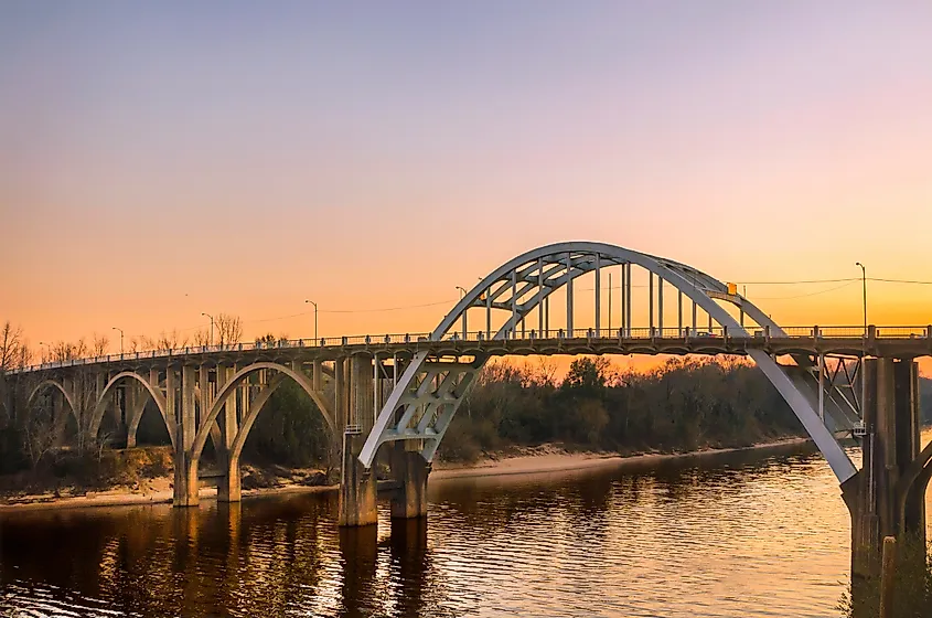 Edmund Pettus Bridge in Selma, Alabama.