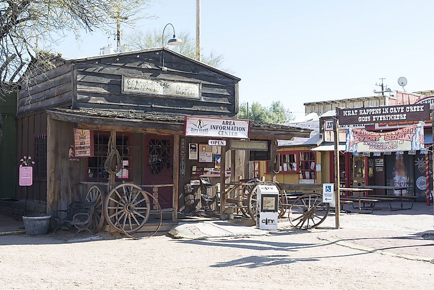 Frontier Town in Cave Creek, Arizona