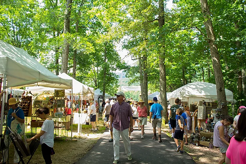 Berea Crafts Festival in Berea, Kentucky