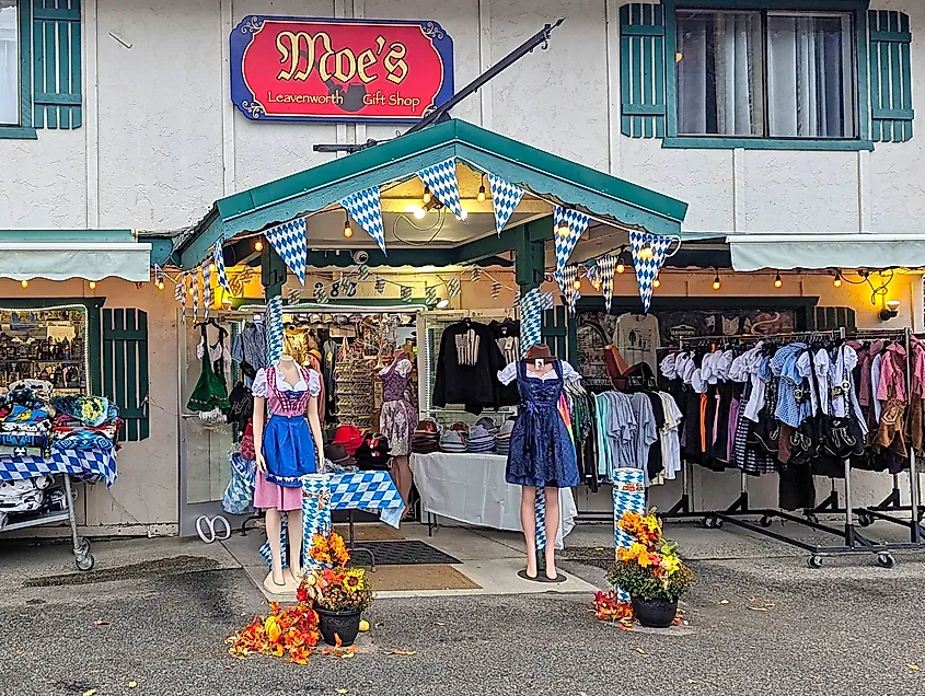 A photo of Moe's Leavenworth Gift Shop in Leavenworth, Washington.