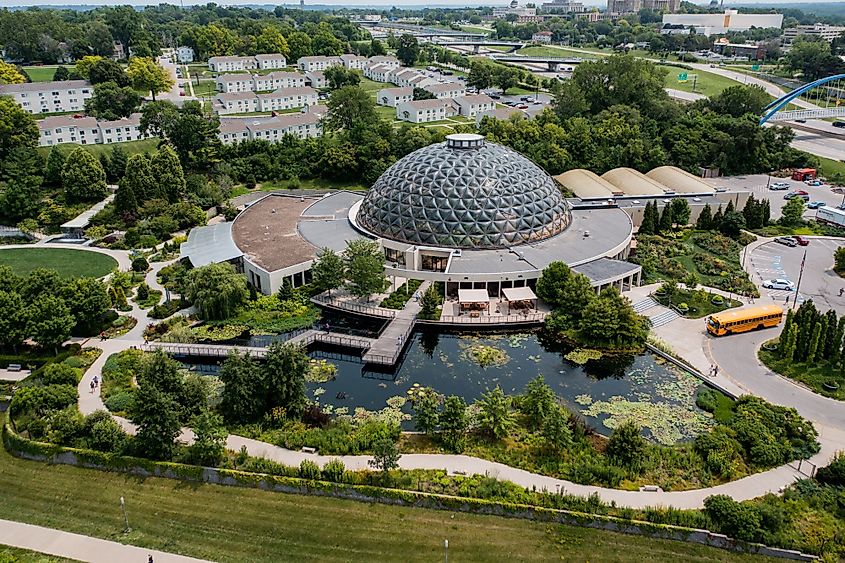 Greater Des Moines Botanical Garden Environmental center in Iowa