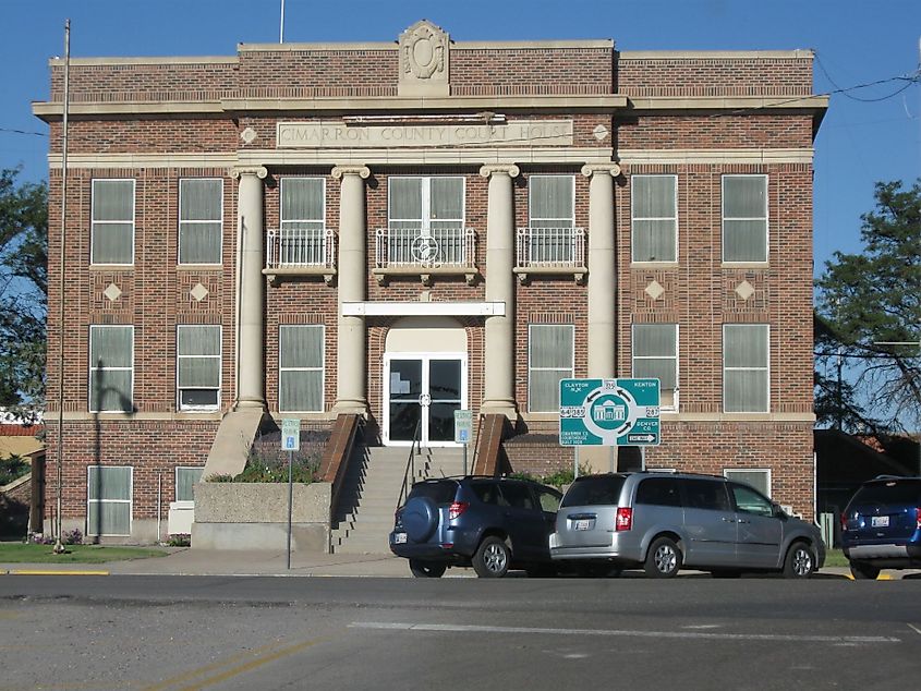 Cimarron County Courthouse in Boise City, Oklahoma
