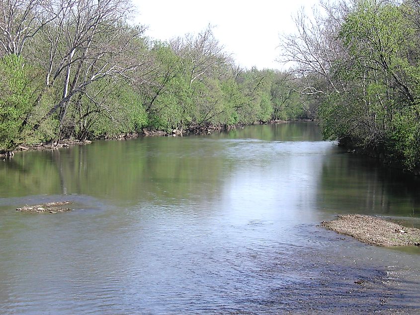 Great Miami River, near Vandalia, Ohio