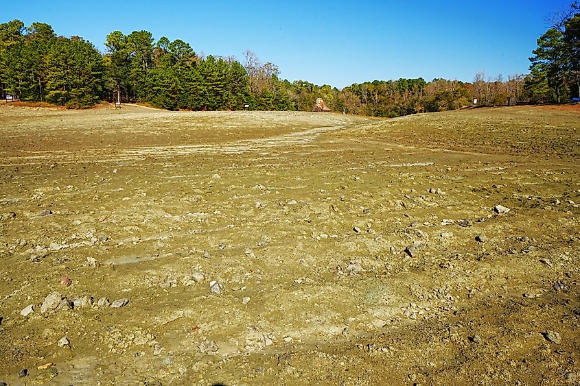 Crater of Diamonds State Park, Murfreesboro, Arkansas.
