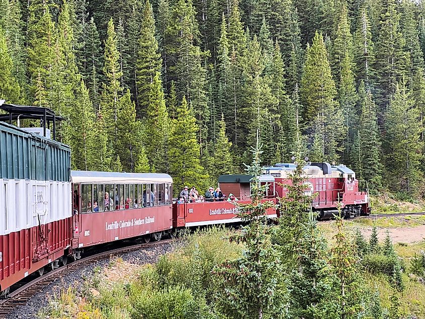The Leadville Railroad in Colorado.